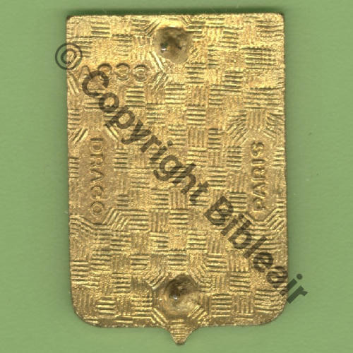 A0833 GAMOM.80 BAMAKO  DrP Guilloche 2Attaches PINS Src.Y.GENTY 54Eur(x2) 